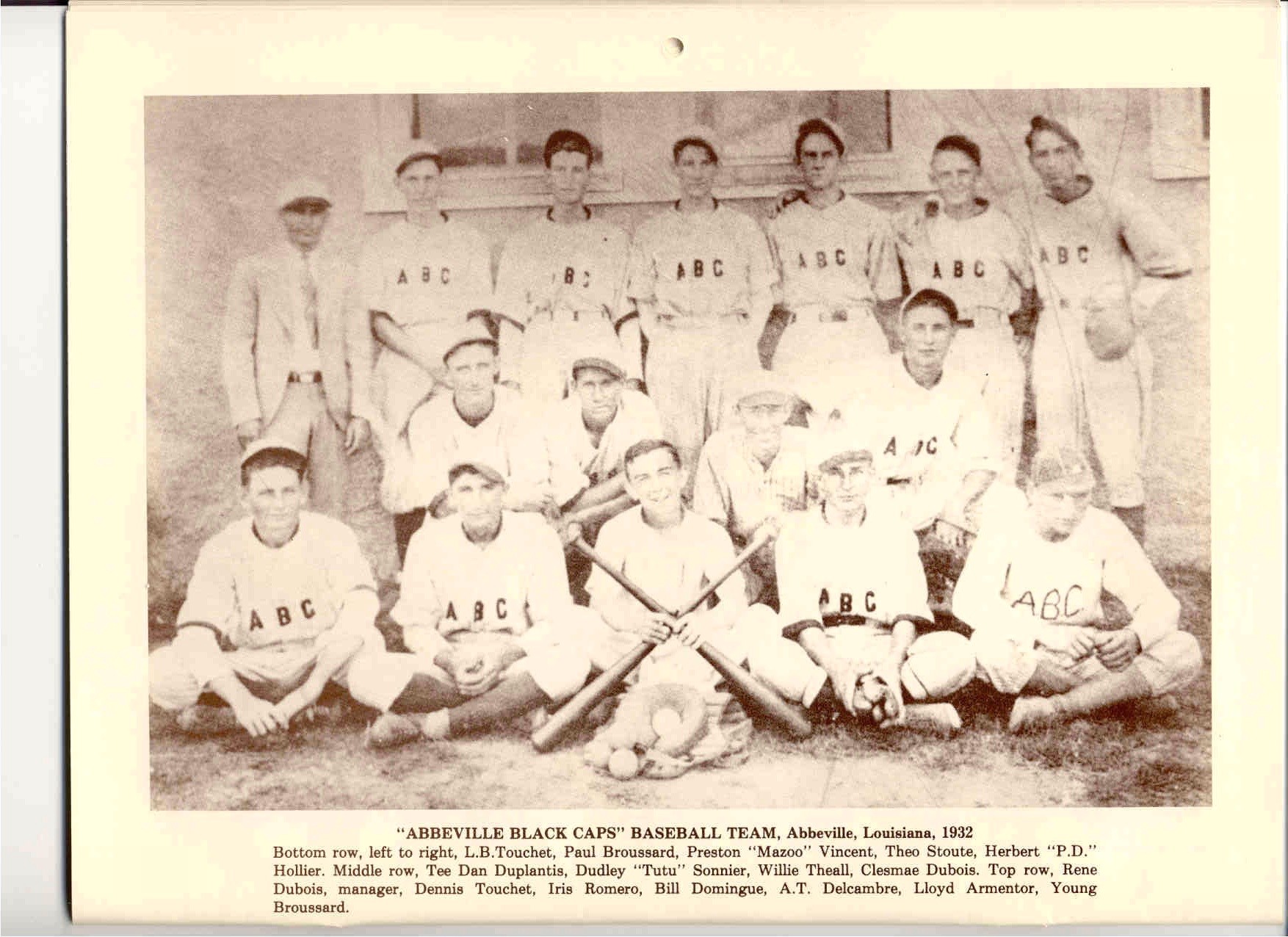 CLICK FOR LARGER PHOTO;  Bartell and Wise